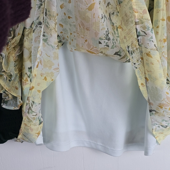 LC Lauren Conrad Set of Two Cottagecore Tops Small - Picture 8 of 16